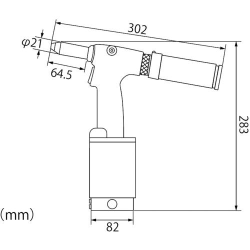 ■エビ リベッター吸引排出装置付 AR2000MV〔品番:AR2000MV〕【1642669:0】[店頭受取不可]_4