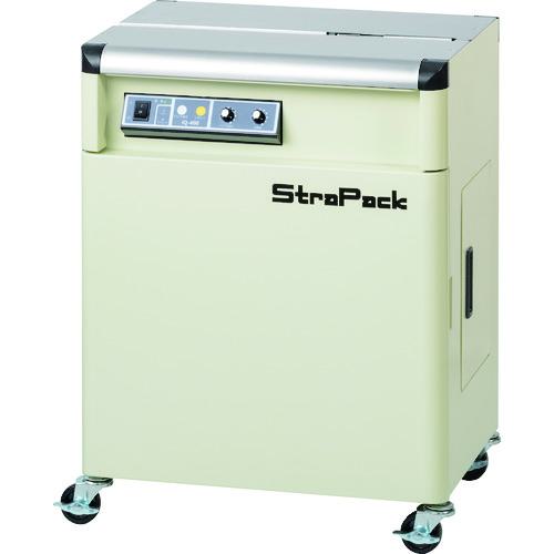 ■ストラパック 半自動梱包機(全面カバーコンパクト型)〔品番:IQ400NA〕【1668115:0】[店頭受取不可]