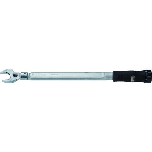 ■TOP ヘッド反転式モンキ形グリップ付トルクレンチ 調整範囲40~200N・m〔品番:HY200NTG〕【1680254:0】[店頭受取不可]