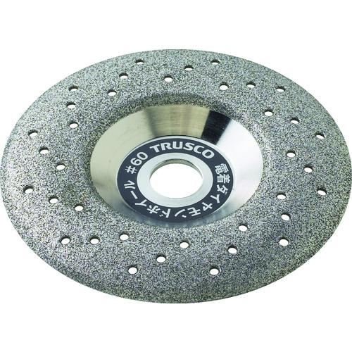 ■TRUSCO 電着ダイヤモンドホイール 102X10X15 仕上げ研磨用〔品番:UFO1A〕【1714449:0】[店頭受取不可]