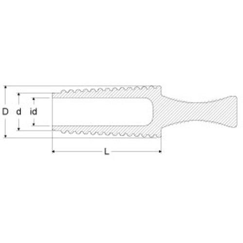 ■IWATA 円錐プラグF (500個入)〔品番:GKR00402〕【1717976:0】[店頭受取不可]_1