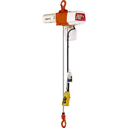 ■KITO 電気チェーンブロック キトーセレクト ED形 定格荷重240kg 揚程3m 単相100V2速形 【選べる定格荷重】 ED24ST 〔品番:ED24ST〕【1760599:0】[店頭受取不可]