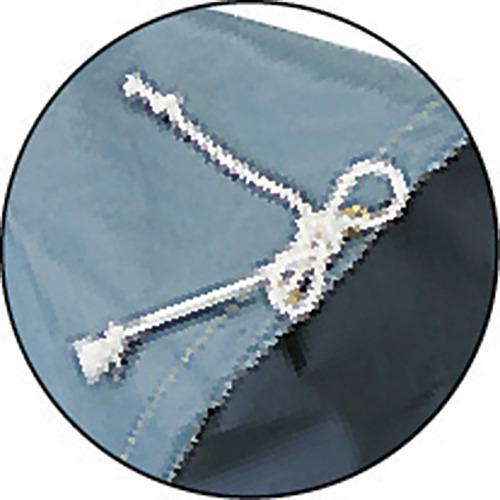 ■TRUSCO フレキシブルダクト不燃型 Φ200X長さ5m〔品番:RFD200G〕【1781961:0】[店頭受取不可]