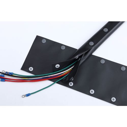 ■TRUSCO 配線保護結束チューブ ホックタイプ 100Φ5m〔品番:OTB1005R2〕【1832559:0】[店頭受取不可]