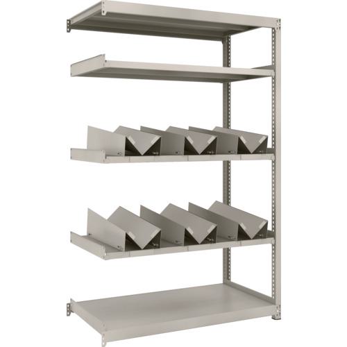 ■TRUSCO スチールラック M2型軽中量棚 1160X600XH1800 缶受X6付 連結〔品番:M26465KU6B〕【1833771:0】[直送DS][店頭受取不可]