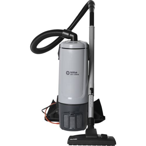 ■Nilfisk 背負い式掃除機 GD5 BACK〔品番:9060604010〕【1871163:0】[直送DS][店頭受取不可]