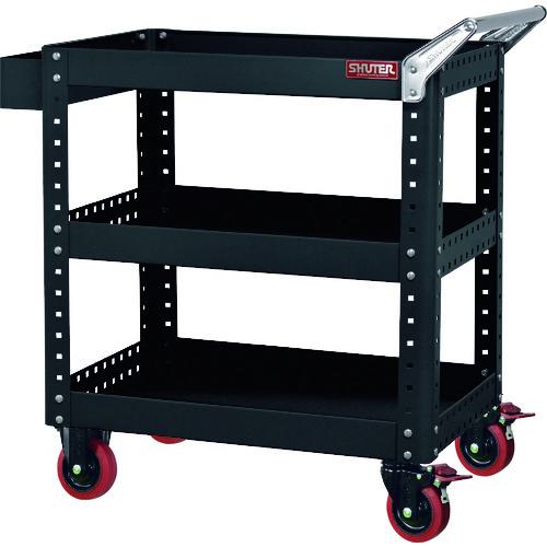■SHUTER 重量カート CT-1 ブラック〔品番:CT1BK〕【1948053:0】[店頭受取不可]