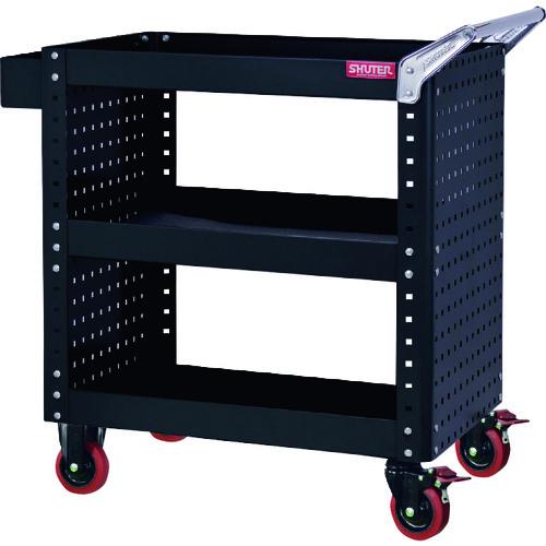 ■SHUTER 重量カート CT-H ブラック〔品番:CTHBK〕【1948059:0】[直送DS][店頭受取不可]