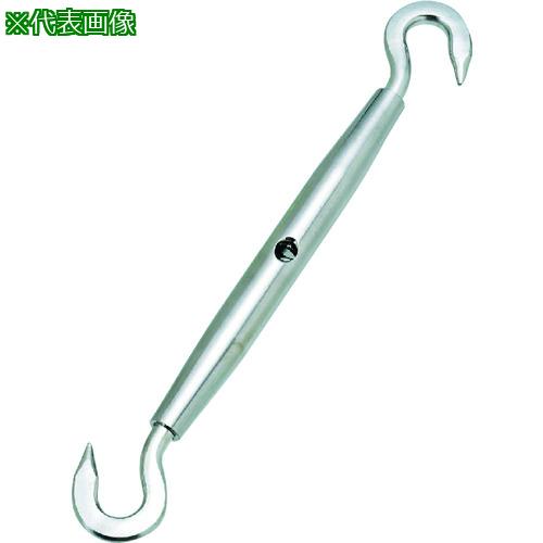 ■水本 ステンレス パイプターンバックル(フック&フック) 捻子径5分〔品番:A400〕【1950073:0】[店頭受取不可]