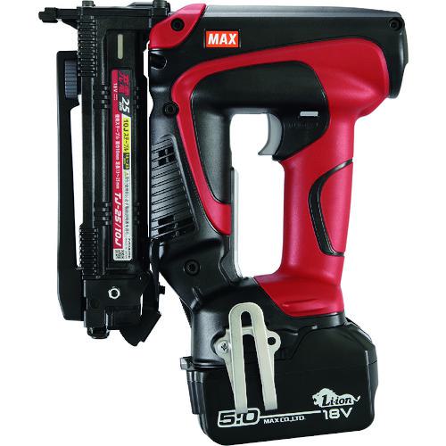 ■MAX 充電式10Jタッカセット(5.0AH)〔品番:TJ2510JBC1850A〕【1950084:0】[店頭受取不可]