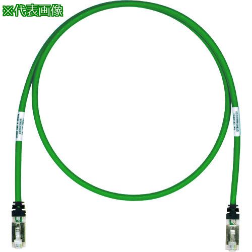 ■PANDUIT CAT6A/CAT6 シールドパッチコード 20m 緑 STP6X20MGR〔品番:STP6X20MGR〕【1950422:0】[店頭受取不可]