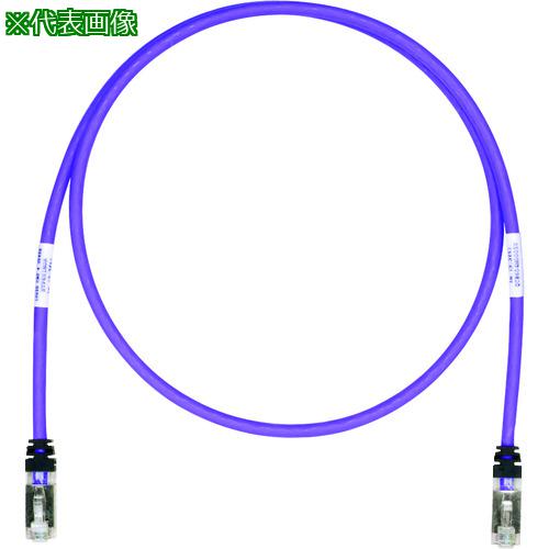 ■PANDUIT CAT6A/CAT6 シールドパッチコード 20m 紫 STP6X20MVL〔品番:STP6X20MVL〕【1950423:0】[店頭受取不可]