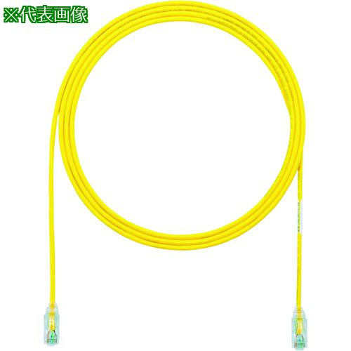 ■PANDUIT カテゴリ6細径パッチコード 20m 黄 UTP28SP20MYL〔品番:UTP28SP20MYL〕【1950549:0】[店頭受取不可]