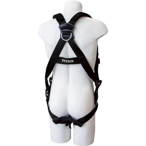 ■タイタン ハーネス型墜落制止用器具(胴ベルトなし) 3D Harness フロントD環付 M〔品番:FD3DN10AM〕【1952029:0】[店頭受取不可]_1