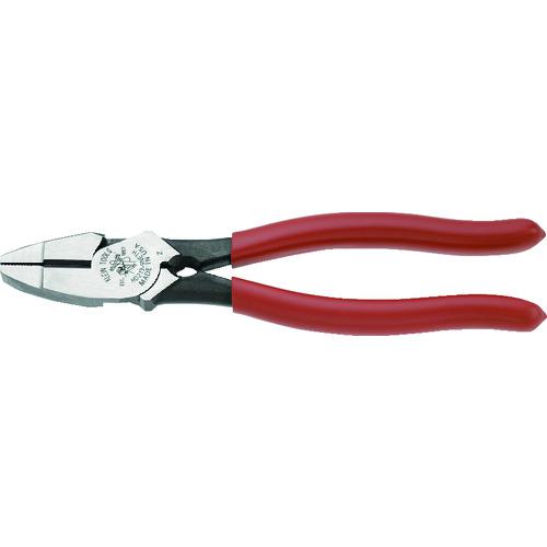 ■KLEIN 強力型ペンチ 偏芯タイプ 250mm〔品番:HD2139NE〕【1952027:0】[店頭受取不可]