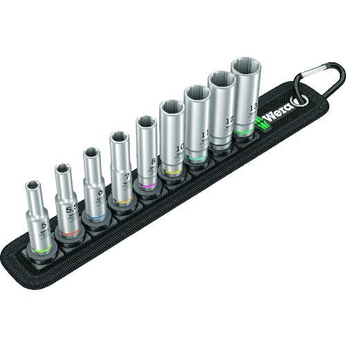 ■Wera Belt A 1ディープソケットベルトセット 1〔品番:004525〕【1952287:0】[店頭受取不可]
