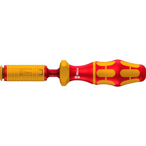 ■Wera 7444 VDE絶縁トルクドライバー(プレセット)1.7~3.5Nm〔品番:074757〕【1952443:0】[店頭受取不可]