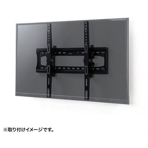 ■SANWA 32型-65型対応ディスプレイ壁掛け金具〔品番:CRPLKG10〕【1953715:0】[店頭受取不可]