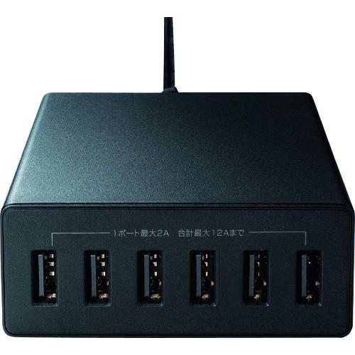 ■SANWA USB充電器 ブラック〔品番:ACAIP67BK〕【1953713:0】[店頭受取不可]_3