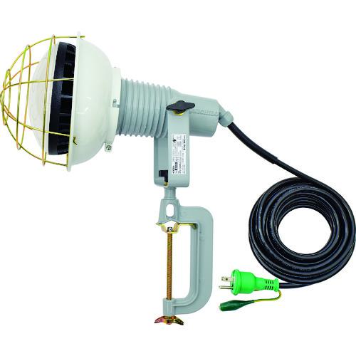 ■NICHIDO エコビックLED投光器50W 昼白色 E付 10M〔品番:AFLE5010J〕【1955037:0】[店頭受取不可]