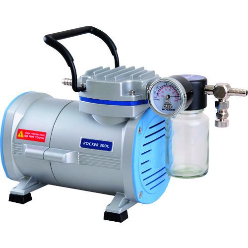 ■SIBATA ドライ真空ポンプ Rocker 300C〔品番:0447701300〕【1979031:0】[店頭受取不可]