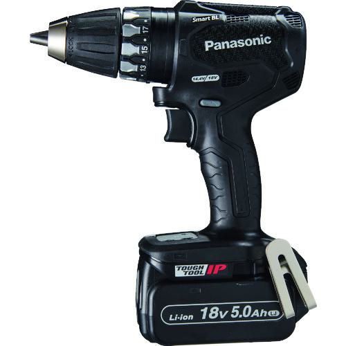 ■Panasonic デュアル 18V5.0Ah 充電式ドリルドライバー 黒〔品番:EZ74A3LJ2GB〕【1988315:0】[店頭受取不可]