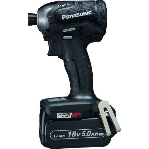 ■Panasonic デュアル インパクトドライバー 18V 5.0Ahセット 黒〔品番:EZ76A1LJ2GB〕【2004669:0】[店頭受取不可]