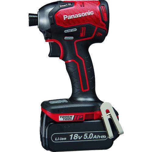 ■Panasonic デュアル インパクトドライバー 18V 5.0Ahセット 赤〔品番:EZ76A1LJ2GR〕【2004675:0】[店頭受取不可]