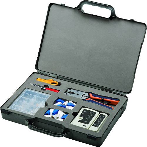 ■SANWA LANケーブル自作工具キット(カテゴリ6、カテゴリ5e用)〔品番:LANTLKIT2〕【2005598:0】[店頭受取不可]
