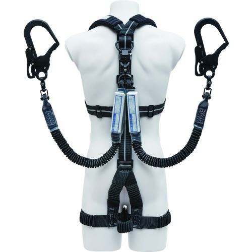 鳶忍者KH フルハーネス　ランヤード2丁掛けセット① KH フルハーネス型墜落制止用器具ハーネスX型+2丁掛けランヤード