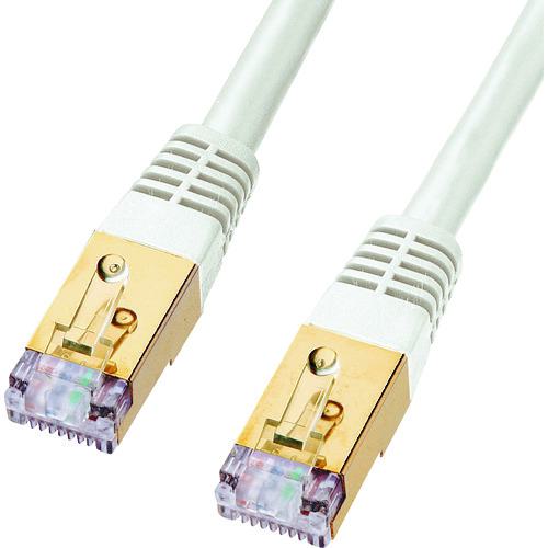 ■SANWA カテゴリ7LANケーブル20m〔品番:KBT720WN〕【2013323:0】[店頭受取不可]