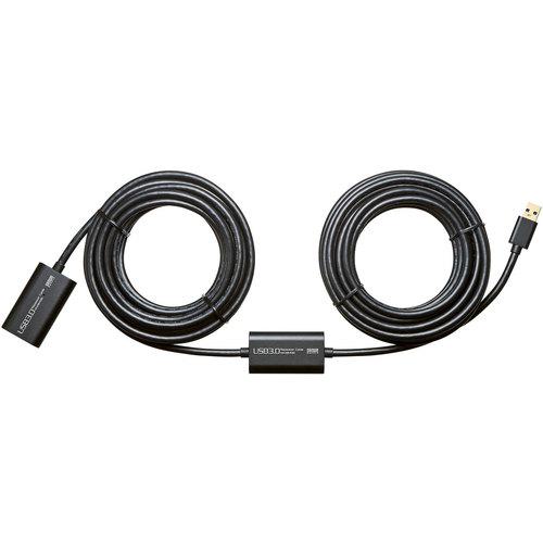 ■SANWA USB3.0アクティブリピーターケーブル10m〔品番:KBUSBR310〕【2018146:0】[店頭受取不可]