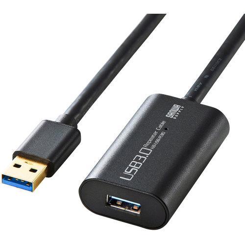 ■SANWA USB3.0アクティブリピーターケーブル10m〔品番:KBUSBR310〕【2018146:0】[店頭受取不可]