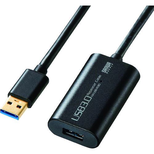 ■SANWA USB3.0アクティブリピーターケーブル10m〔品番:KBUSBR310〕【2018146:0】[店頭受取不可]