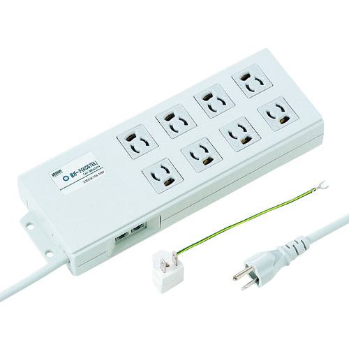 ■SANWA 雷ガードタップ〔品番:TAP3805SPN〕【2031573:0】[店頭受取不可]