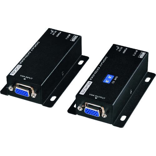 ■SANWA ディスプレイエクステンダー(受信機電源不要・セットモデル)〔品番:VGAEXSET3〕【2032219:0】[店頭受取不可]