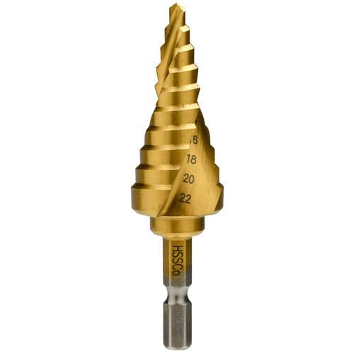 ■HiKOKI 段付きドリル 4~22mm〔品番:00374480〕【2063708:0】[店頭受取不可]