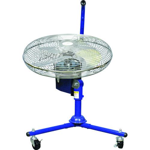 ■アクアシステム 無給油エアモーター式工場扇 フロア型 (アルミハネ45cm)〔品番:AFF18NL〕【2065359:0】[店頭受取不可]_1
