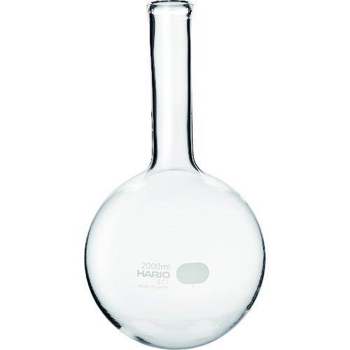 ■HARIO 丸底フラスコ 2000ml〔品番:MF2LSCI〕【2065680:0】[店頭受取不可]