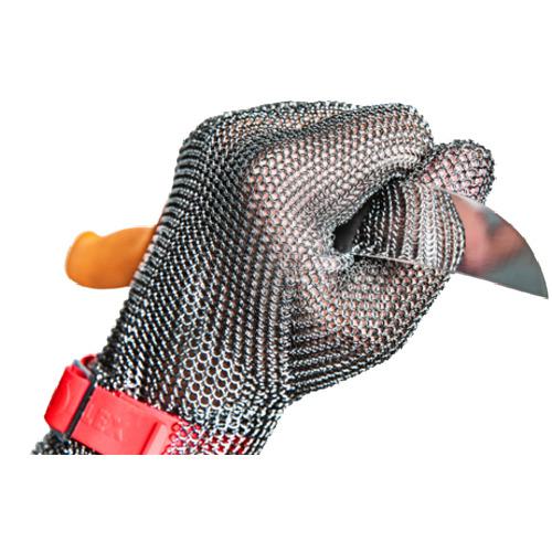 ■EUROFLEX 【売切廃番】突刺し防止 耐切創クサリ手袋 コンフォート 1枚 ロングS〔品番:HC25108〕【2066949:0】[店頭受取不可]_4