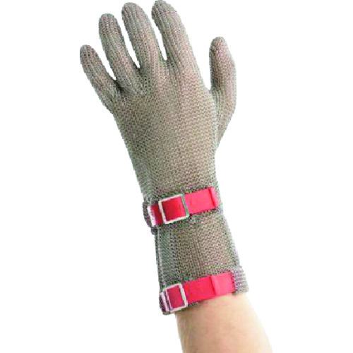 ■EUROFLEX 突刺し防止 耐切創クサリ手袋 コンフォート 1枚 ロングM〔品番:HC25208〕【2066950:0】[店頭受取不可]_1