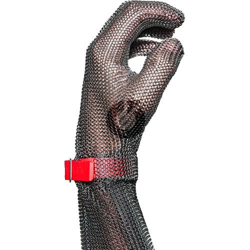 ■EUROFLEX 突刺し防止 耐切創クサリ手袋 コンフォート 1枚 ロングL〔品番:HC25308〕【2066951:0】[店頭受取不可]_3
