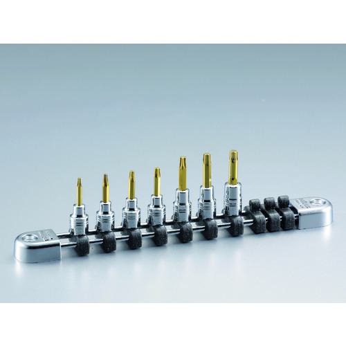 ■nepros 6.3トルクスビットセット(7コ組)〔品番:NTQ4T07〕【2068696:0】[店頭受取不可]