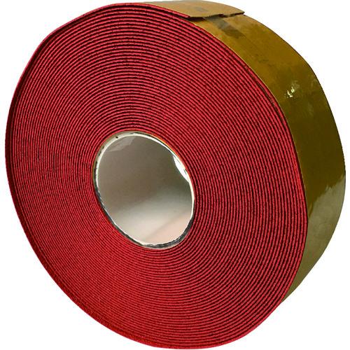 ■セーフラン 高耐久反射ラインテープ 100×2mm 20m 赤〔品番:12376〕【2068946:0】[店頭受取不可]