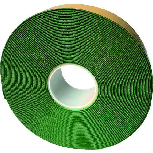 ■セーフラン 高耐久反射ラインテープ 100×2mm 20m 緑〔品番:12379〕【2068949:0】[店頭受取不可]