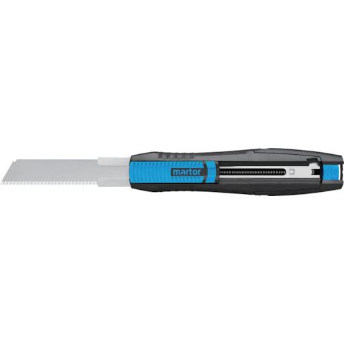 ■martor セーフティカッター SECUNORM 380(鋸刃)〔品番:380005〕【2071802:0】[店頭受取不可] ペーパー・軽作業用カッター
