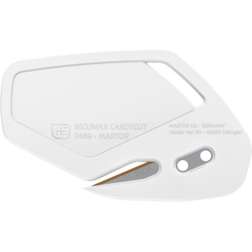 ■martor シートカッター SECUMAX CARDYCUT(10枚入り)〔品番:00746922〕【2071808:0】[店頭受取不可]