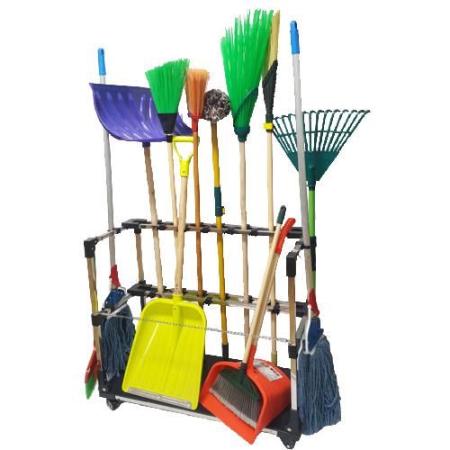 □TRUSCO 【売切廃番】 折り畳み掃除用具保管台 大〔品番:TCTS860〕【