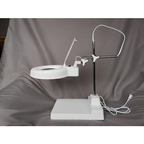 ■【在庫限り】TRUSCO LED照明拡大鏡 3倍〔品番:T202BL3〕【2077191:0】[店頭受取不可]_1