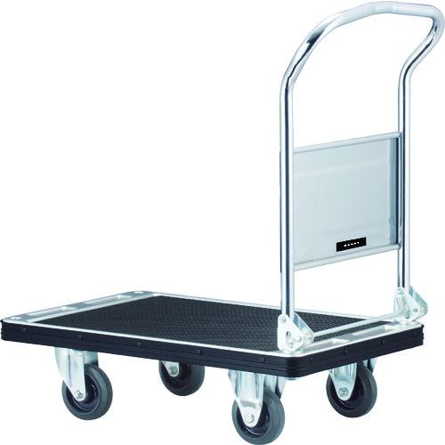 ■ダンディ スチール台車 ダンディDシリーズ タイプDH 折りたたみハンドル式 W800×D500〔品番:UDHLSC〕【2082448:0】[店頭受取不可]